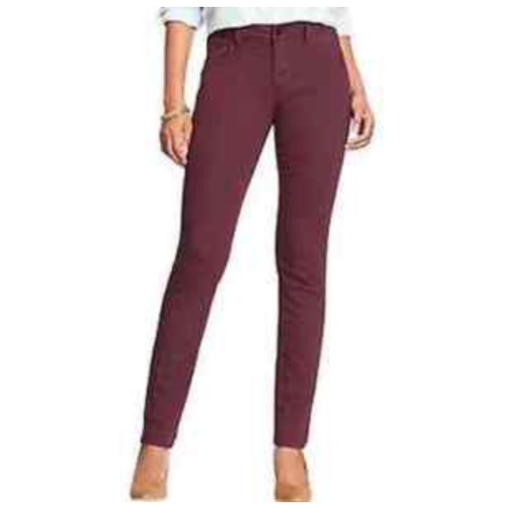 Maroon skinny jeans